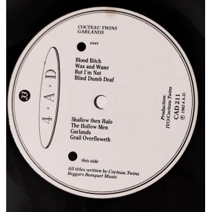 Cocteau Twins - Garlands 1982 UK 1st Pressing Vinyl LP ***READY TO SHIP from Hong Kong***